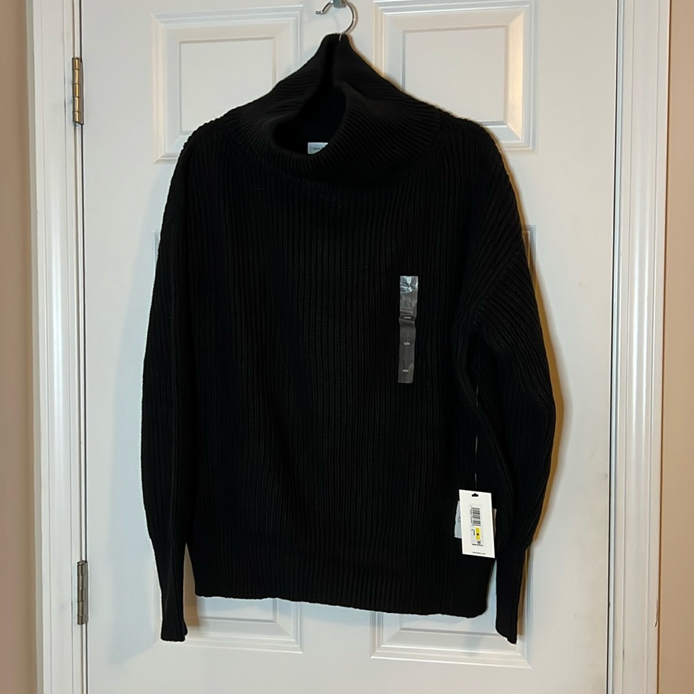 Calvin Klein Jeans wide funnel neck sweater size Mediun.